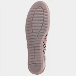 Hush Puppies Leah Womens Tan Ballerina Shoe -UK Shoe Sales Store 120008 3 L04.20230123000248