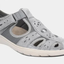 Free Spirit Cleveland Womens Grey Shoe -UK Shoe Sales Store 120192 2 L05.20230624000014