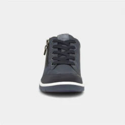 Relife Simone Womens Navy Lace Casual Shoe