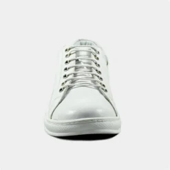 Lazy Dogz Forage Womens White Leather Casual Shoe