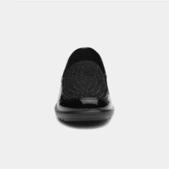 Cushion Walk Susan Womens Black Slip On Shoe