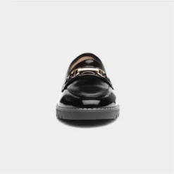 Cushion Walk Carrie Womens Black Patent Loafer