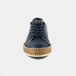 Lazy Dogz Malden Womens Blue Leather Shoe