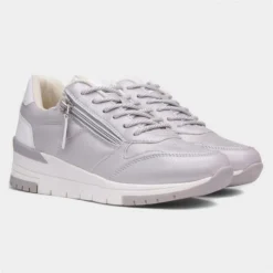 Lilley & Skinner Court Womens Silver Trainers 11 Lilley & Skinner Court Womens Silver Trainers -UK Shoe Sales Store 120305 2 L06.20230320000132