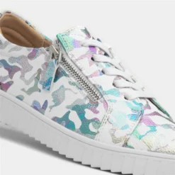 Cushion Walk Genoa Womens White Multi Casual Shoe -UK Shoe Sales Store 120312 2 L05.20230717000213