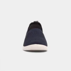 Cushion Walk Leanne Womens Navy Knitted Shoe