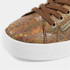 Lunar Charm Womens Metallic Bronze Casual Shoe -UK Shoe Sales Store 120378 3 L04.20221125000443