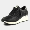 Lunar Saffron Womens Black Casual Trainer -UK Shoe Sales Store 120379 3 L02.20221125000119