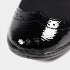 Lunar Natasha Womens Black Slip On Pump -UK Shoe Sales Store 120381 3 L04.20230320000134