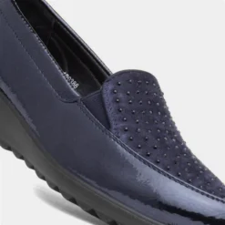 Cushion Walk Susan Womens Blue Casual Shoe -UK Shoe Sales Store 120386 2 L05.20230802000014