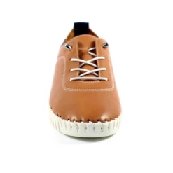 Lunar Flamborough Womens Tan Leather Shoe -UK Shoe Sales Store 120397 3 L04.20230125000439