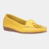 Riva Aldons Womens Yellow Moccasin With Tassels -UK Shoe Sales Store 120407 3 L02.20230406000226