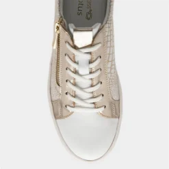 Lotus Sky Womens White Leather Casual Trainer -UK Shoe Sales Store 120421 3 L04.20230619000149