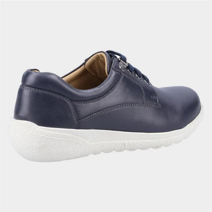 Fleet & Foster Cathy Womens Blue Leather Shoe 4 Fleet & Foster Cathy Womens Blue Leather Shoe - Image 2