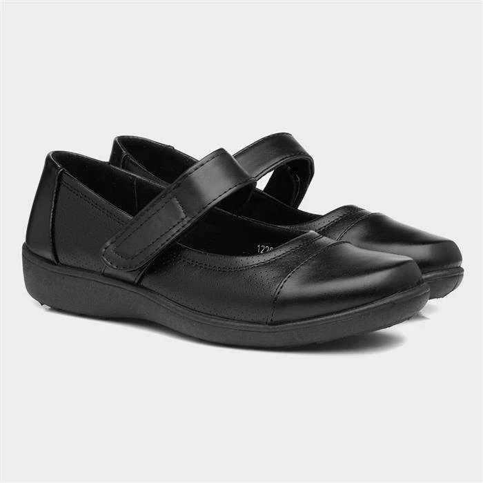 Softlites Womens Black Bar Shoe 7 Softlites Womens Black Bar Shoe - Image 5