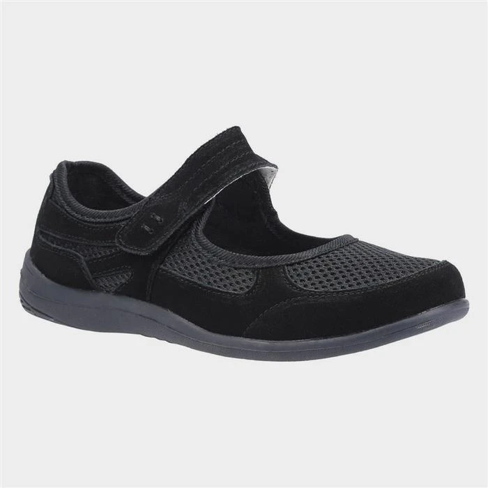 Fleet & Foster Morgan Womens Black Leather Shoe 3 Fleet & Foster Morgan Womens Black Leather Shoe