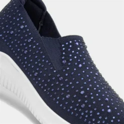 Lilley Womens Navy Diamante Slip On Shoe -UK Shoe Sales Store 125098 2 L05.20230816000117