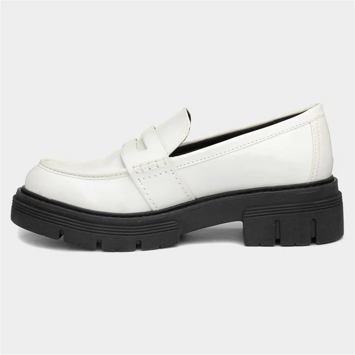 Marco Tozzi Womens Cream Blush Loafer 4 Marco Tozzi Womens Cream Blush Loafer - Image 2