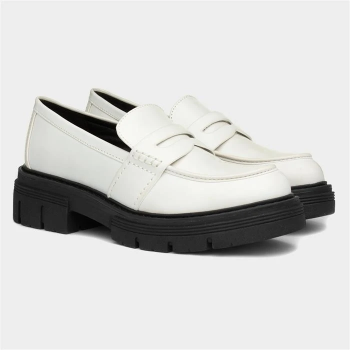 Marco Tozzi Womens Cream Blush Loafer 7 Marco Tozzi Womens Cream Blush Loafer - Image 5