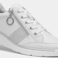 Lunar Sacha Womens White Casual Trainer -UK Shoe Sales Store 128117 2 L05.20230508000300