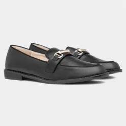 Truffle Pinot7 Womens Black Loafer -UK Shoe Sales Store 128176 2 L06.20230719000131