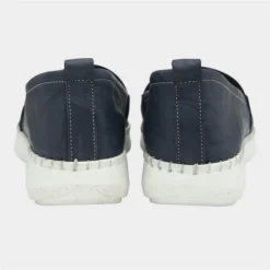 Lotus Francesca Womens Navy Slip On Shoes -UK Shoe Sales Store 128185 3 L03.20230619000150