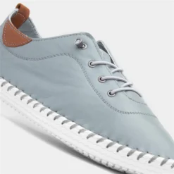 Lunar St Ives Womens Grey Leather Shoe -UK Shoe Sales Store 130018 2 L05.20230508000305