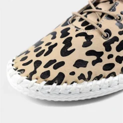 Lunar St Ives Ocelot Womens Multi Leather Shoe -UK Shoe Sales Store 130019 3 L04.20220629000337