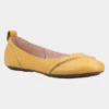 Hush Puppies Janessa Womens Yellow Ballerina 1 Hush Puppies Janessa Womens Yellow Ballerina -UK Shoe Sales Store 130047 3 L02.20230410000203