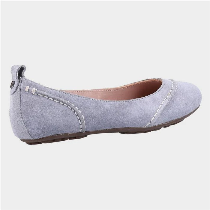 Hush Puppies Janessa Womens Lilac Ballerina 4 Hush Puppies Janessa Womens Lilac Ballerina - Image 2