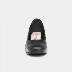 Comfort Plus Karla Womens Black Leather Shoe