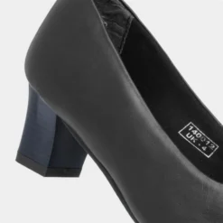 Comfort Plus Karla Womens Black Leather Shoe -UK Shoe Sales Store 140012 2 L05.20220913000053