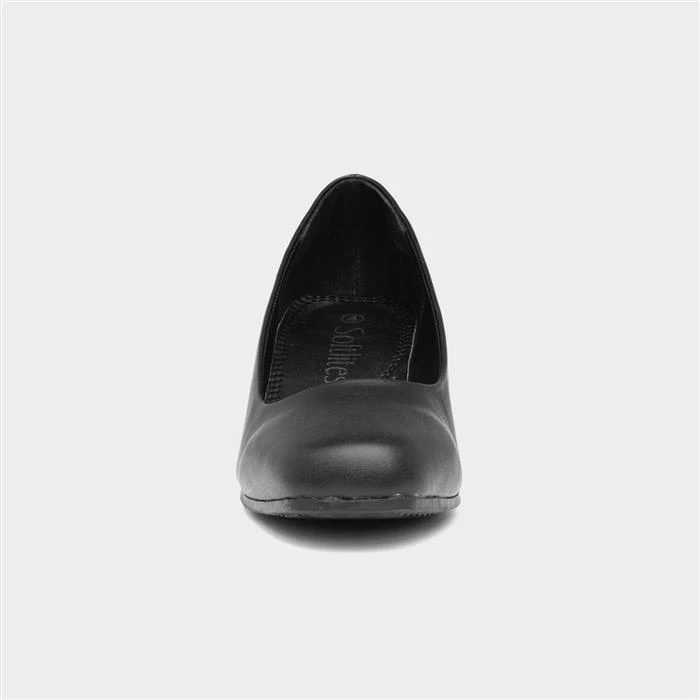 Softlites Venus Womens Black Court Shoe 3 Softlites Venus Womens Black Court Shoe