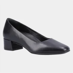 Hush Puppies Alina Womens Black Court Shoe