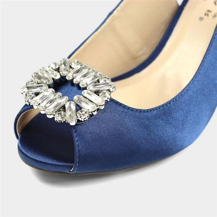 Lunar Venice Womens Blue Heels 5 Lunar Venice Womens Blue Heels - Image 3