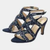 Lotus Kelsey Womens Navy Diamante Heel -UK Shoe Sales Store 141047 3 L02.20230726000342