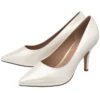 Lotus Roma Womens Pearl White Patent Stiletto Heel -UK Shoe Sales Store 141057 3 L02.20230216000316