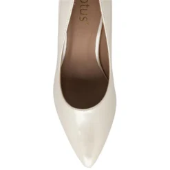 Lotus Roma Womens Pearl White Patent Stiletto Heel -UK Shoe Sales Store 141057 3 L04.20230216000316