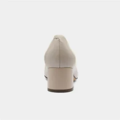 Caprice Womens Beige Leather Patent Court Shoe -UK Shoe Sales Store 148015 2 L04.20230616000028