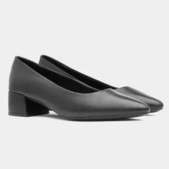 Marco Tozzi Womens Black Leather Court Shoe 11 Marco Tozzi Womens Black Leather Court Shoe -UK Shoe Sales Store 148018 2 L06.20230817000140