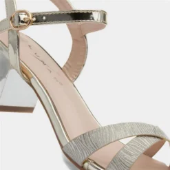 Lunar Republic Womens Gold Heel -UK Shoe Sales Store 149055 2 L05.20230508000115