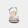 Lunar Krystal Womens Metallic Silver Diamante Heel -UK Shoe Sales Store 149057 2 L02.20230508000311