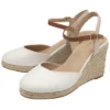 Lotus Katie Womens White Wedge Shoes 2 Lotus Katie Womens White Wedge Shoes -UK Shoe Sales Store 149097 3 L02.20230613000218