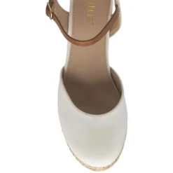 Lotus Katie Womens White Wedge Shoes 7 Lotus Katie Womens White Wedge Shoes -UK Shoe Sales Store 149097 3 L04.20230613000219