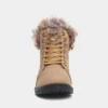 Lilley Womens Tan Fur Lace Up Boot -UK Shoe Sales Store 18064 2 L02.20220928000628