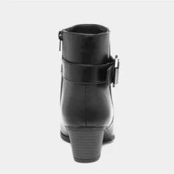 Lilley May Womens Black Heeled Ankle Boot -UK Shoe Sales Store 181014 2 L04.20230126000522