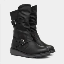 Heavenly Feet Hannah Womens Black Boot -UK Shoe Sales Store 181018 2 L06.20221003000044