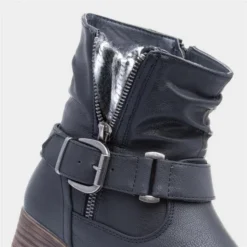 Lilley & Skinner Womens Navy Ankle Boot -UK Shoe Sales Store 18113 2 L05.20221020000022