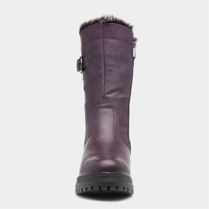Heavenly Feet Kitson Womens Purple Boot 3 Heavenly Feet Kitson Womens Purple Boot