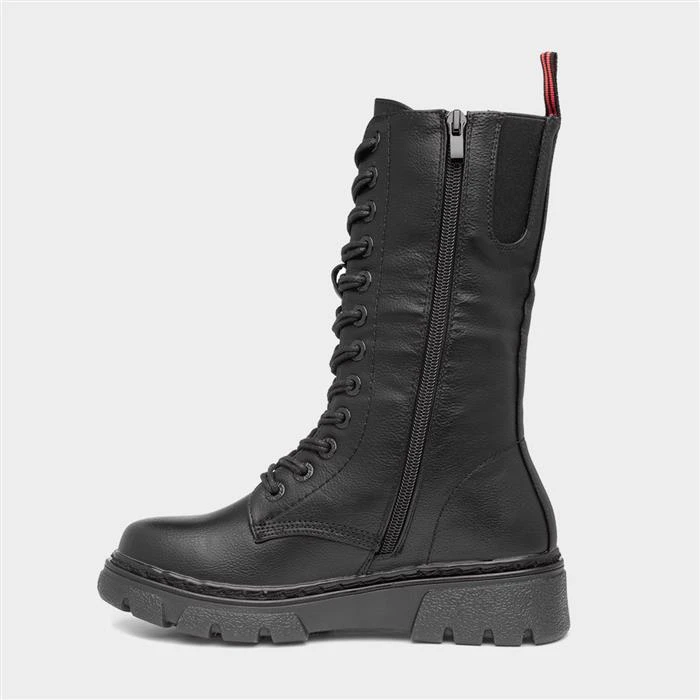 Heavenly Feet Nomad Womens Black Calf Boot 4 Heavenly Feet Nomad Womens Black Calf Boot - Image 2